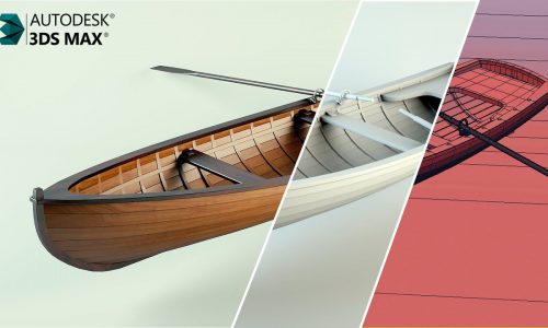 آموزش مدلسازی قایق پارویی در 3Ds Max