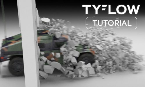 آموزش پیشرفته تخریب VFX در tyflow | زیرنویس فارسی
