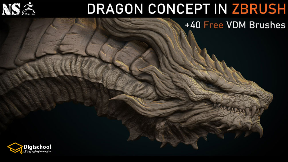 Dragon_Concept_in_Zbrush