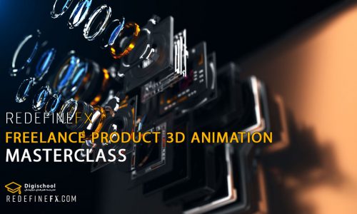 مستر کلاس ساخت انیمیشن سه بعدی محصول از RedefineFX