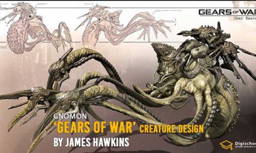 طراحی موجودی از بازی Gears of War با James Hawkins