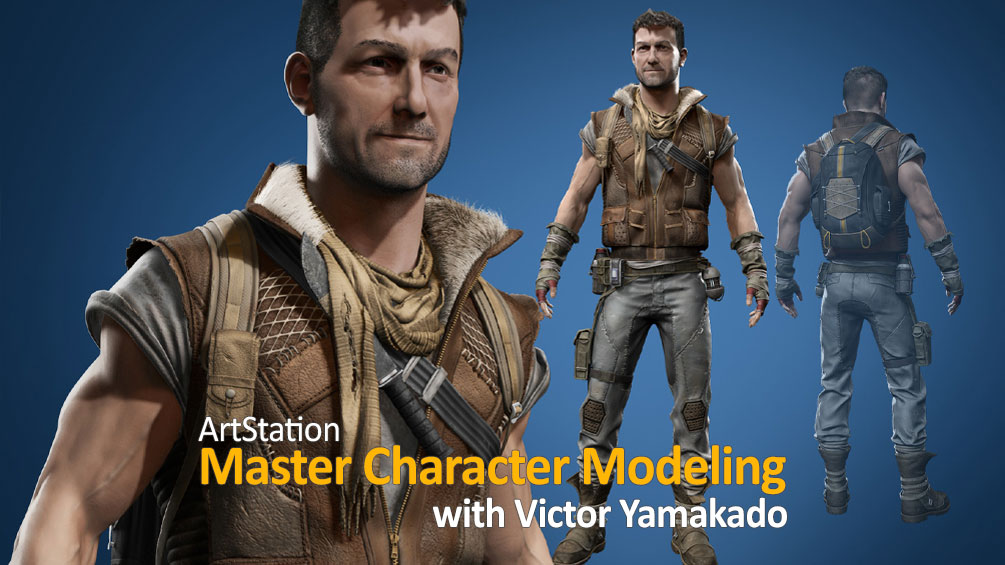ArtStation-Master-Character-Modeling-with-Victor-Yamakado
