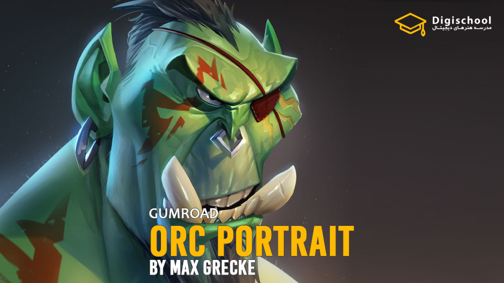 GUMROAD-Orc-Portrait-by-Max-Grecke