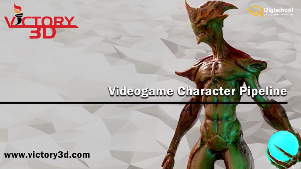 3D-Game-Character-Creature-–-Full-Complete-Pipeline