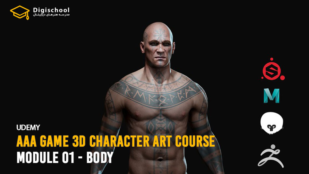 AAA-Game-3D-Character-Art-course-Module-01-Body